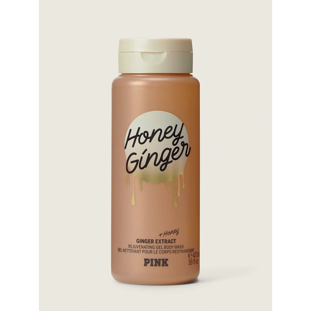 VICTORIA’S SECRET PINK HONEY GINGER REJUVENATING BODY WASH 16 FL OZ-NEW $18.00